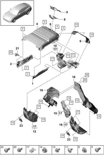 202-200 - systeme d'echappement
Protection contre la chaleur
Tuyau de ventilation
pour véhicules avec filtre à
particules moteur essence