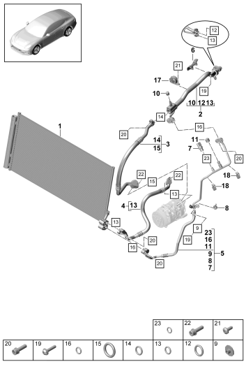 814-040 - circuit de refrigerant
V8 BT