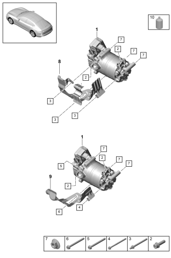 815-055 - Climatiseur
Compresseur
R1234YF