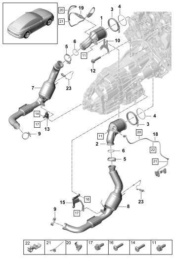 202-061 - systeme d'echappement
Catalyseur
Sonde lambda
D - 17.06.2019>>