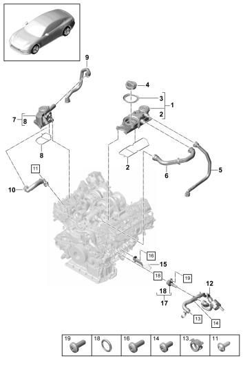 106-020 - Aeration pour bloc-cylindres
separateur d'huile