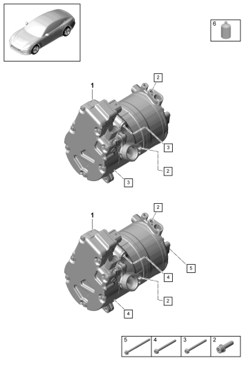 815-050 - Climatiseur
Compresseur
R134A