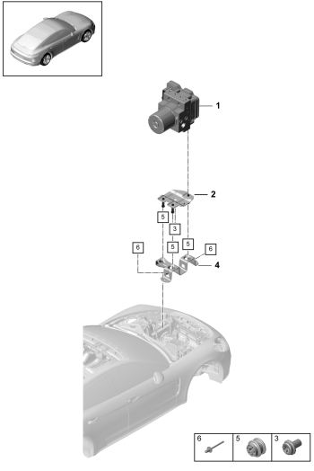 605-000 - Unite hydraulique
dispositif antiblocage   -abs-