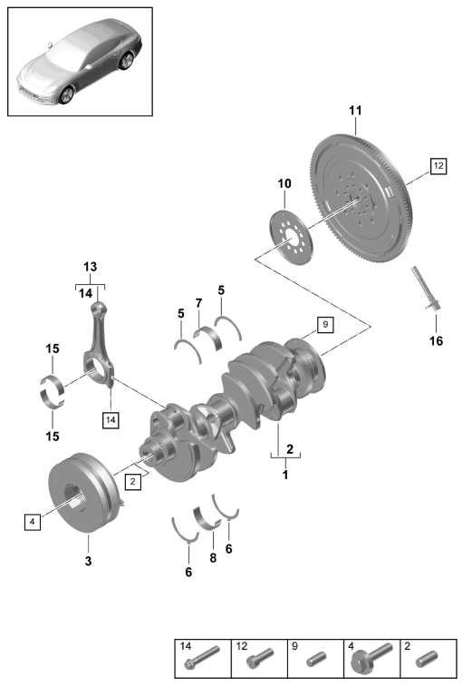 102-000 - Vilebrequin
bielle
Volant-moteur bimasse