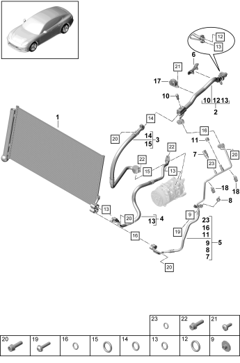 814-030 - circuit de refrigerant
V6 BT