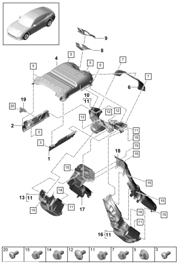 202-095 - systeme d'echappement
Protection contre la chaleur
Tuyau de ventilation
FA.THERMAMAX  TMX
M             >> CVD  002 300