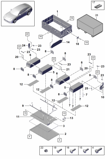 901-043 - Batterie haut voltage
pieces detail