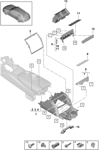 809-032 - Console centrale