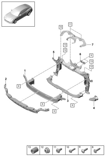 802-050 - support de pare-chocs
et
Support de montage