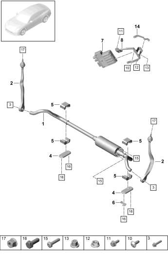 402-040 - Barre stabilisatrice
pour véhicules avec
système anti-roulis
électronique