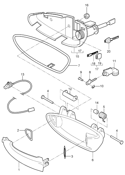 804-020 - Poignees de porte