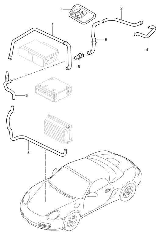 813-002 - Coffre/Compartiment charge
guidage d'air