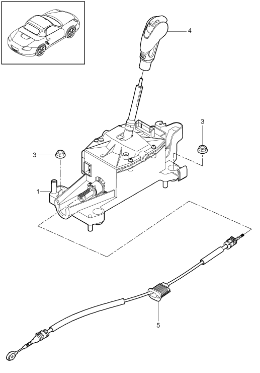 701-001 - levier selecteur
- PDK -