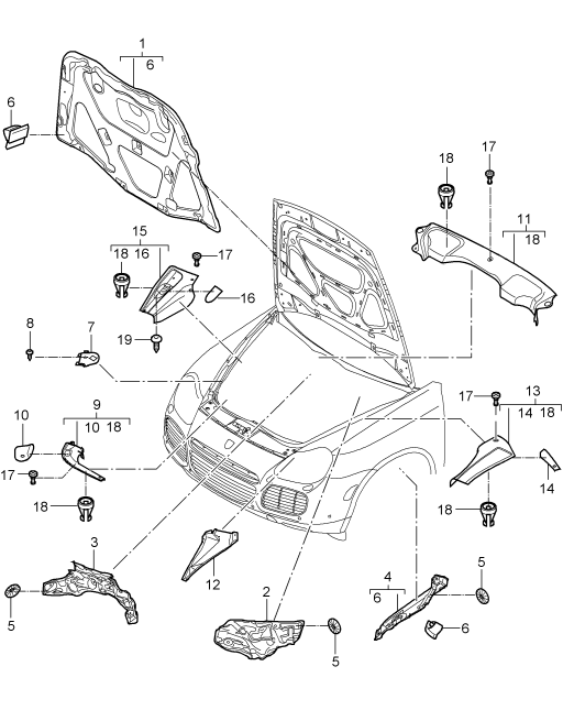 807-055 - Insonorisation
Revetement
Compartiment moteur