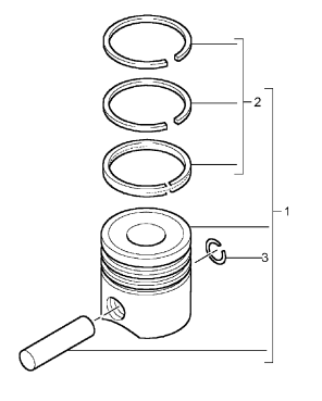 102-006 - piston
segment de piston
D -    MJ 2004>>