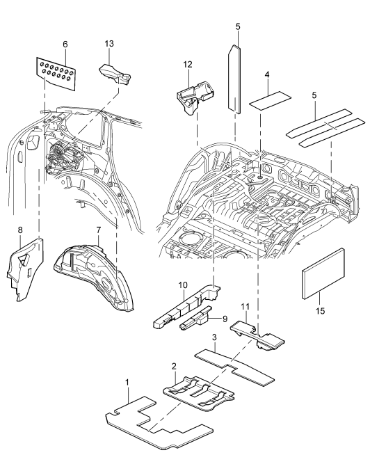 807-045 - Insonorisation
Coffre/Compartiment charge