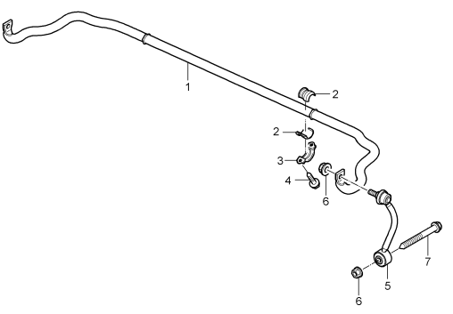 501-003 - Barre stabilisatrice