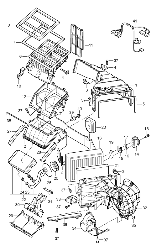 813-040 - boitier repartiteur d'air
pieces detail