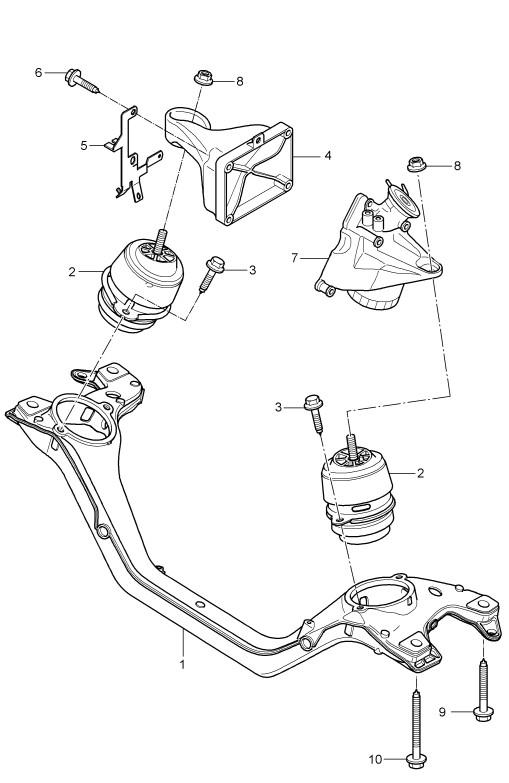 109-010 - Suspension de moteur