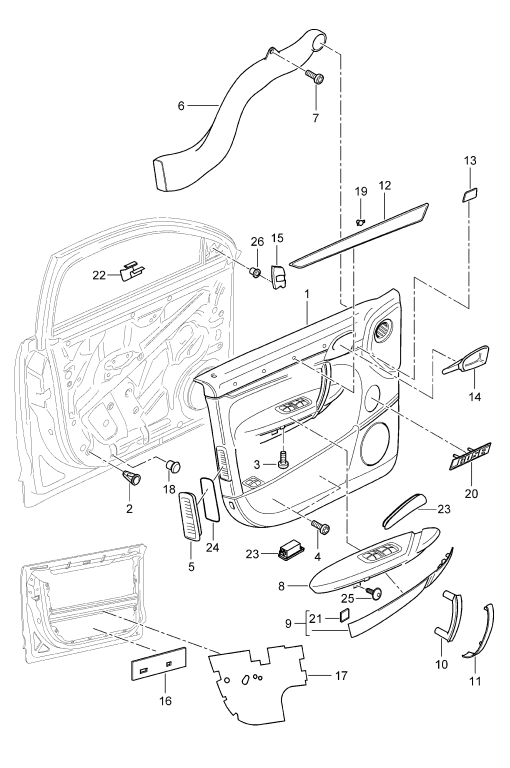 807-010 - Garniture de porte
avec:
insonorisant