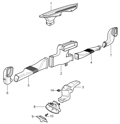 813-001 - chauffage
guidage d'air