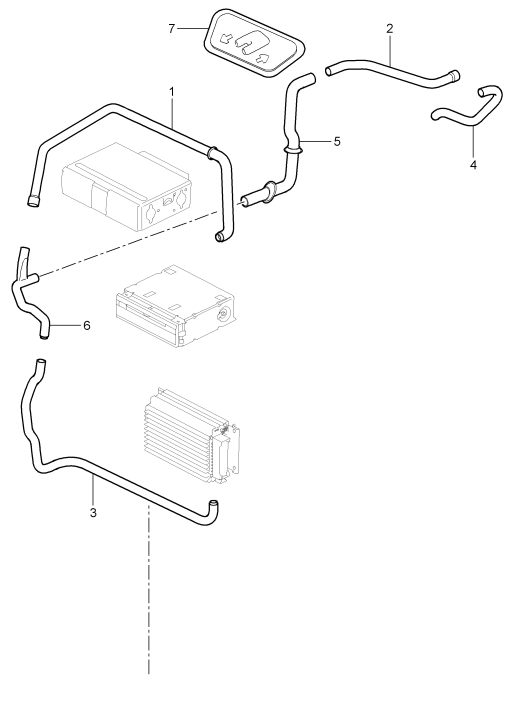 813-002 - Coffre/Compartiment charge
guidage d'air