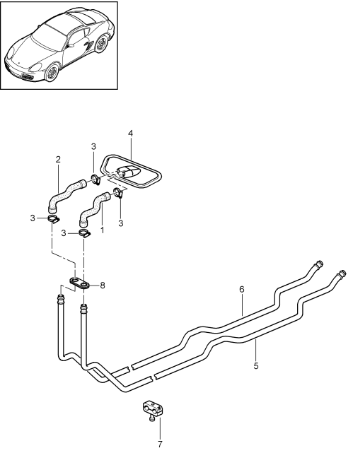 813-000 - chauffage
conduite d'alimentation
conduite de retour