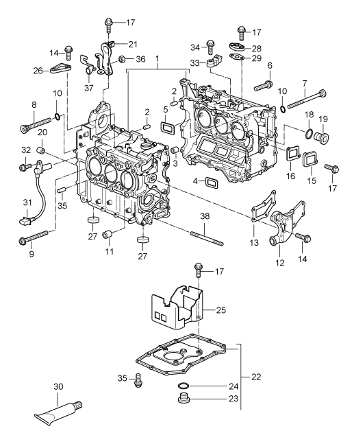 101-005 - Carter-moteur
pieces detail