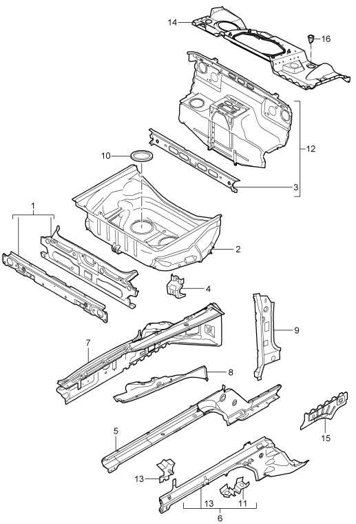 801-010 - Partie avant
pieces detail