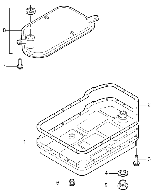 340-001 - Tiptronic
filtre a huile
carter d'huile