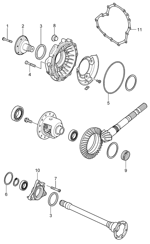 320-003 - Tiptronic
Boitier de differentiel
Boitier du differentiel