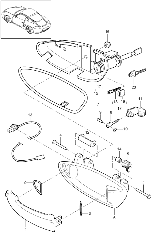 804-020 - Poignees de porte