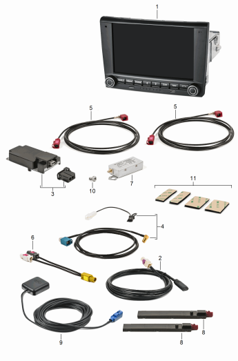 911-002 - Porsche Classic Communication
Management Plus
Voir information technique