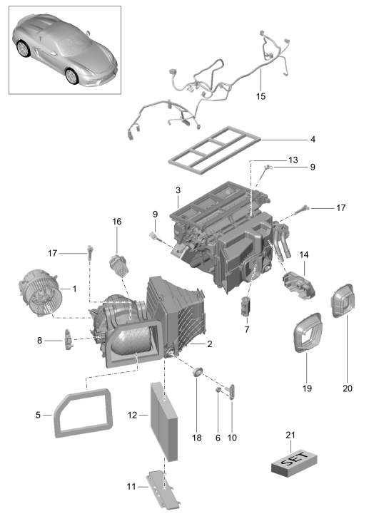813-010 - boitier repartiteur d'air
et
pieces detail