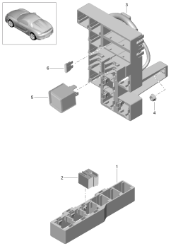 902-001 - centrale electrique
Coffre/Compartiment charge