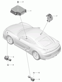 901-005 - Calculateur
Capteurs
Airbag