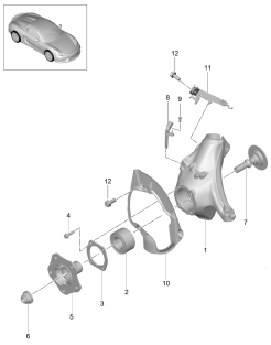 401-005 - Support de roue
Moyeu de roue