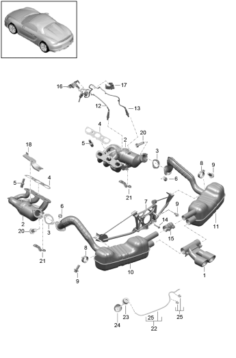 202-000 - systeme d'echappement