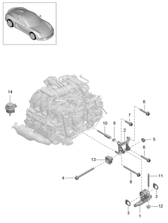 109-000 - Suspension de moteur