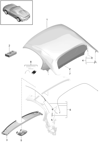 811-000 - Toile de capote
Pavillons