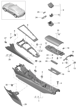 809-020 - Console centrale