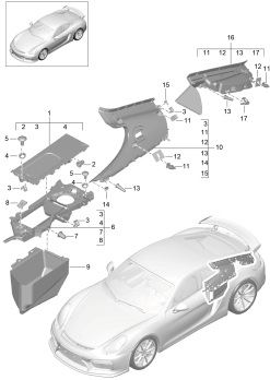 807-030 - Garnitures
Compartiment moteur