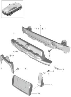 802-030 - support de pare-chocs