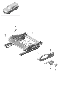 817-023 - cadre de siege
Siege Sport Plus
Elements carross.amovibles
ecran p. commutateur