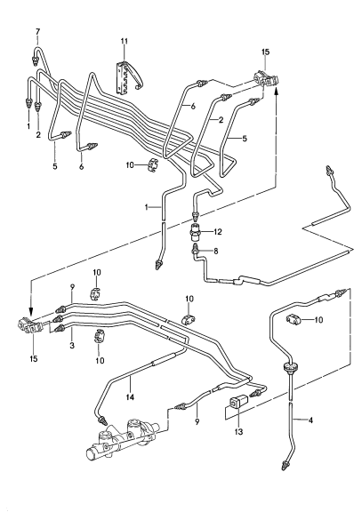 605-000 - Conduite de frein
-ABS-