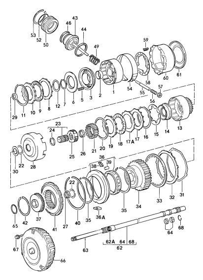 310-000 - pieces detail
Boite de vitesses automatique