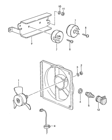 910-000 - Ventilateur du radiateur