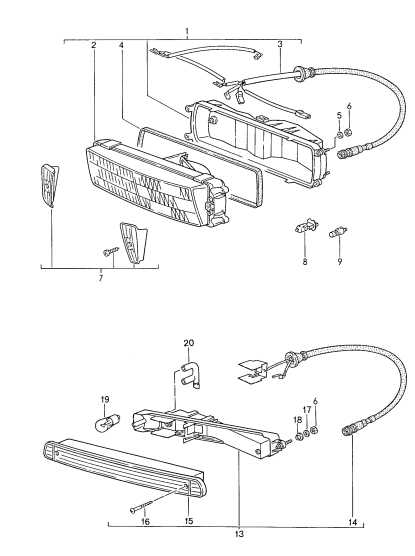 905-010 - Projecteur supplementaire
Clignotant