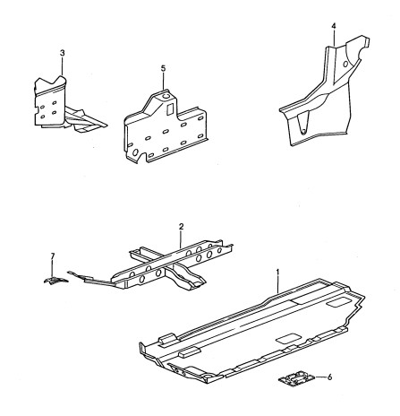 801-007 - Tole de plancher
Renfort