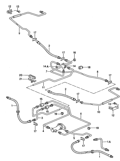 604-005 - Conduite de frein